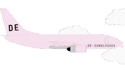 world flying Sticker by de-sunglasses