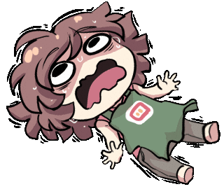 Glitch Omg Sticker by Jin