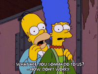 scared homer simpson GIF