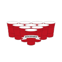 beer pong red cup Sticker by RedCupShop®