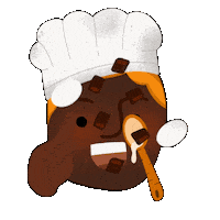 Cake Chocolate Sticker by Keva Epale