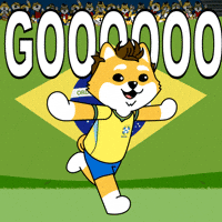 World Cup Vai Brasil GIF by Dogelon Mars