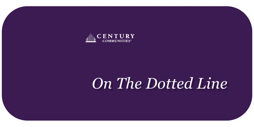 Contract Signed Home Purchase GIF by Century Communities