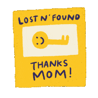 Lost And Found Mom Sticker