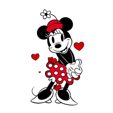 Disney Love Sticker by Minnie Mouse