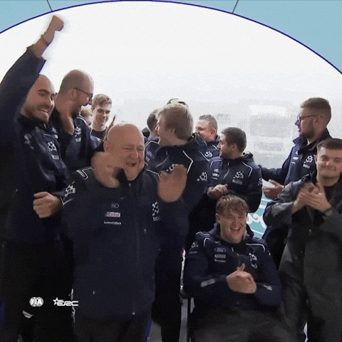 Ford Success GIF by FIA European Rally Championship