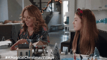 Christmas Village Chloe GIF by Hallmark Channel