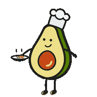 Avocado Avo Sticker by Reed Plumbing