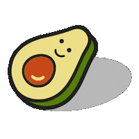 Avocado Avo Sticker by Reed Plumbing