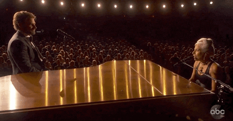 lady gaga oscars 2019 GIF by The Academy Awards