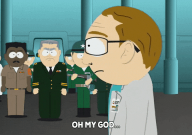 shocked scientists GIF by South Park 