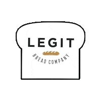 legitbreadcompany bread baking gf glutenfree Sticker