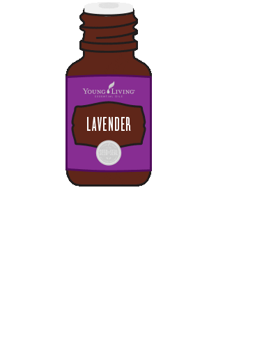 young living lavender Sticker by Young Living Essential Oils