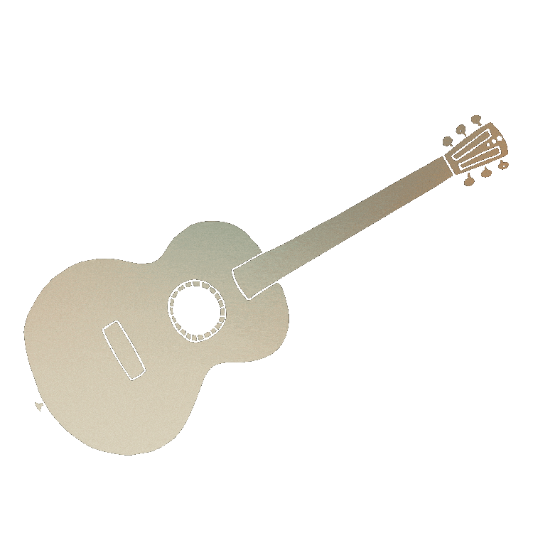 Acm Awards Guitar Sticker by Academy of Country Music Awards