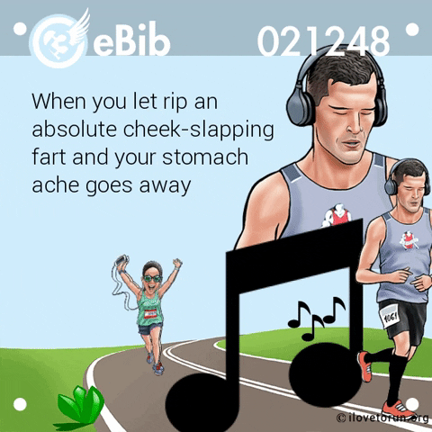 Running Humor GIF by eBibs