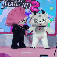 Mascot Posing GIF