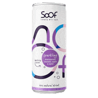 soofdrinks apple lavender soof blackcurrant Sticker
