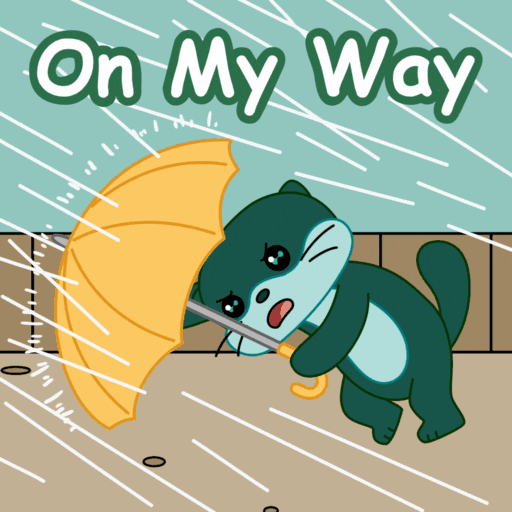 On My Way Running GIF by Odd Otties