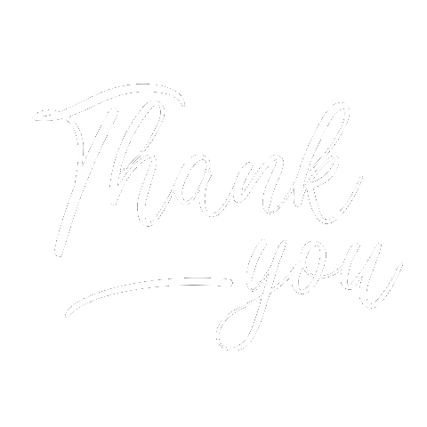 lisacreativemood giphyupload text white thank you Sticker