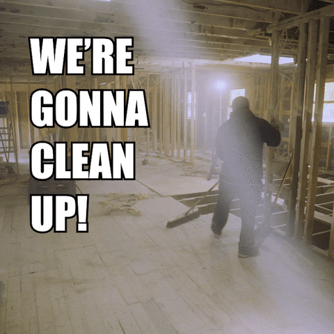 Dominate Clean Up GIF by VCG Construction