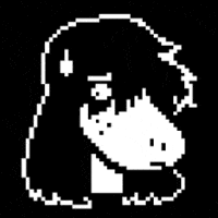Awkward Deltarune GIF