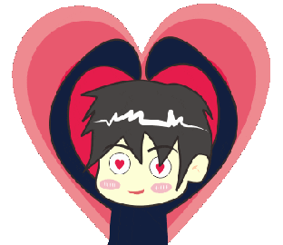 i love you chibi Sticker by Imam Sukri Nawawi