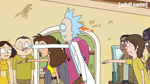 Season 1 Dancing GIF by Rick and Morty