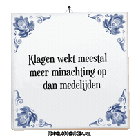 Nl Reflectie Sticker by Tegelspreuken.nl