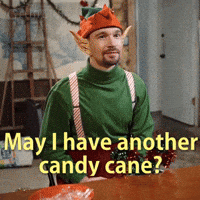 Candy Cane Christmas GIF by zoefannet