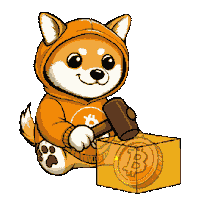 Shiba Inu Crypto Sticker by $DOG