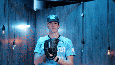 University Of North Carolina Baseball GIF by UNC Tar Heels