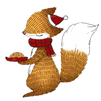 Christmas Baking Sticker by Amazin' Graze