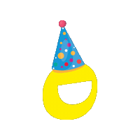 cardfactory party wakey cardfactory Sticker