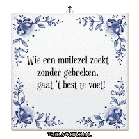 Humor Wijsheid Sticker by Tegelspreuken.nl