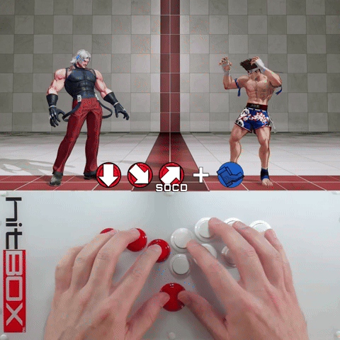 HB - KOFXV - Rugal - Dark Barrier - SOCD Instant