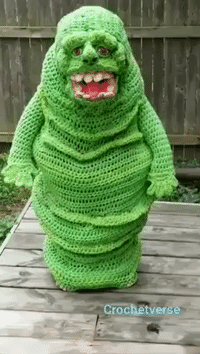 Epic Crochet Slimer Costume