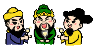gan_lang17 神明 學甲聖安殿 台南聖安殿 雙木林個人工作室 Sticker