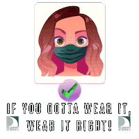Mask Health Sticker by Dearborn Public Schools