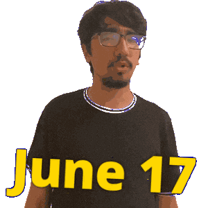 June 17 Sticker