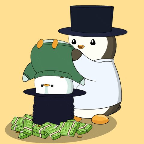 Pay Up GIF by Pudgy Penguins