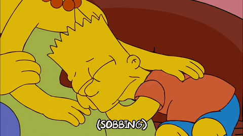 Episode 17 Crying GIF by The Simpsons