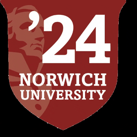 Norwich_University giphygifmaker norwich university norwich university class of 2024 GIF