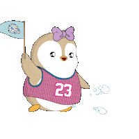Excited Lets Go Sticker by Pudgy Penguins