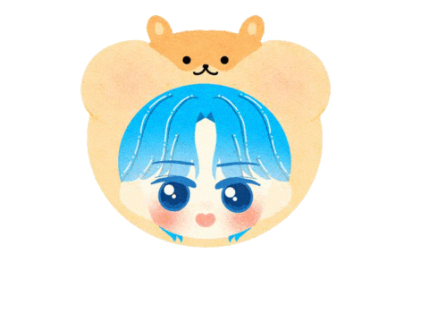 rinrin_wei giphyupload rui wei 위아이 Sticker