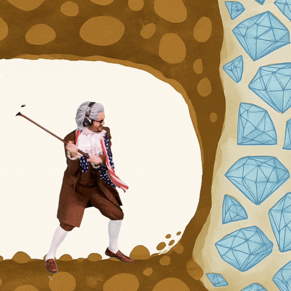 Digging Never Give Up GIF