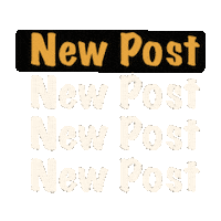 New Post Sticker
