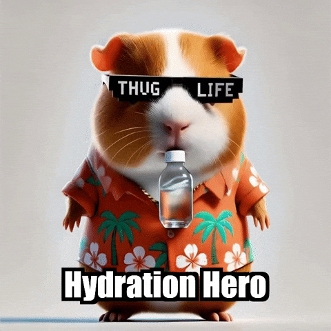 Guinea Pig Hydration GIF by Guinea Gambino