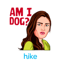 Tik Tok Dog Sticker by Hike Sticker Chat