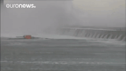 storm waves GIF by euronews