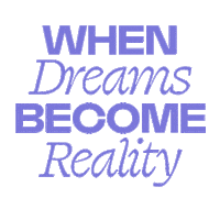 Dreams Become Reality Sticker by Alleyoop